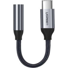 Ugreen Adapteris Ugreen  Ugreen Headphone Adapter with 3.5mm mini jack to USB Type C 10cm gray (30632)