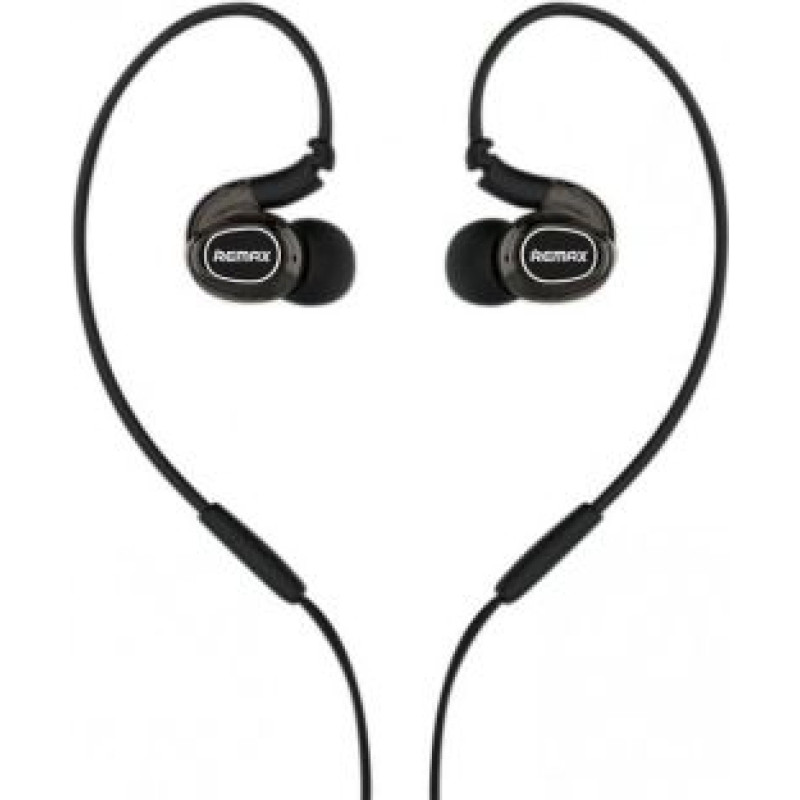 Remax Vadu austiņas Remax Universal RM-S1 Pro Sporty Earphone Black