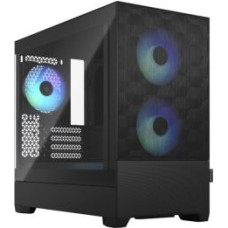 Fractal Design Datoru korpusi Fractal Design  Pop Mini Air RGB   Black TG Clear Tint, mATX, Mini ITX, Power supply included No