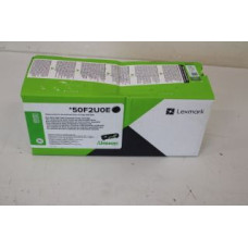 Lexmark Aksesuāri un izejmateriāli LEXMARK  SALE OUT.  50F2U0E Cartridge, Black/დაზიანებულია შეფუთვა, DAMAGED PACKAGING |  50F2U0E | 502UE Ultra High Yield Corporate Cartridge (20k) | Cartridge | Black | DAMAGED PACKAGING