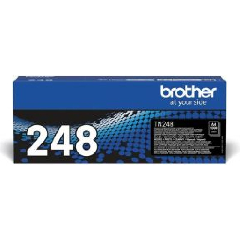 Brother Aksesuāri un izejmateriāli Brother  TN248BK Toner Cartridge, Black