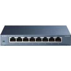 Tp-Link Serveru  - Citi piederumi TP-Link  Switch TL-SG108 Unmanaged, Desktop, 1 Gbps (RJ-45) ports quantity 8, Power supply type External