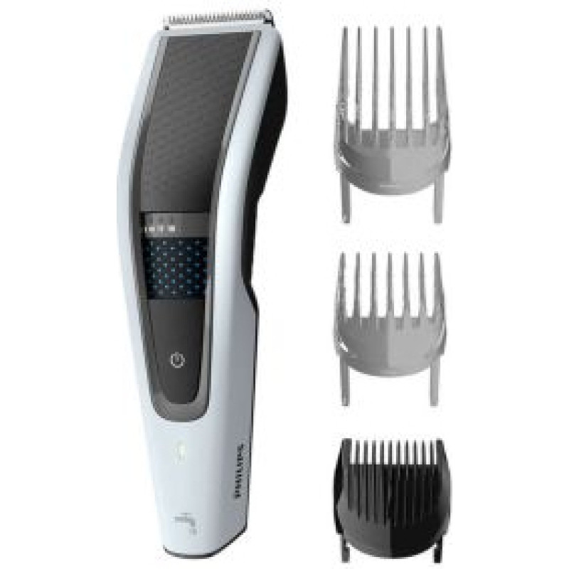 Philips Matu trimmeris Philips  Hair clipper HC5610/15 Cordless or corded, Number of length steps 28, Step precise 1 mm, Black/Grey