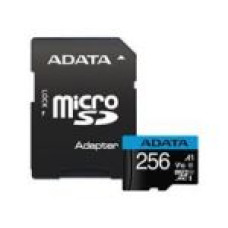 Adata Atmiņas kartes ADATA  ADATA 256GB Micro SDXC V10 100MB/s + ad.