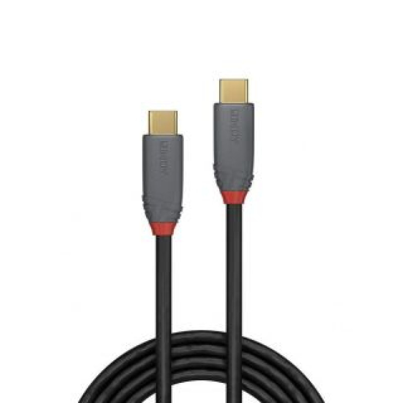 Lindy Kabelis LINDY  CABLE USB3.2 C-C 1M/ANTHRA 36901