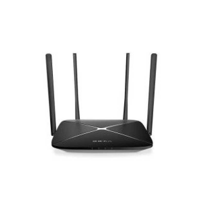 Mercusys Rūteris MERCUSYS  Wireless Router||Wireless Router|1167 Mbps|IEEE 802.11ac|1 WAN|3x10/100/1000M|Number of antennas 4|AC12G