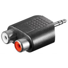 Goobay Cita datorprece Goobay  RCA adapter AUX jack 3.5 mm male to 2 stereo female 11604