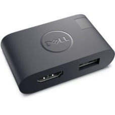 Dell Cita datorprece Dell  Adapter USB-C to HDMI 2.0 / USB-A 3.0