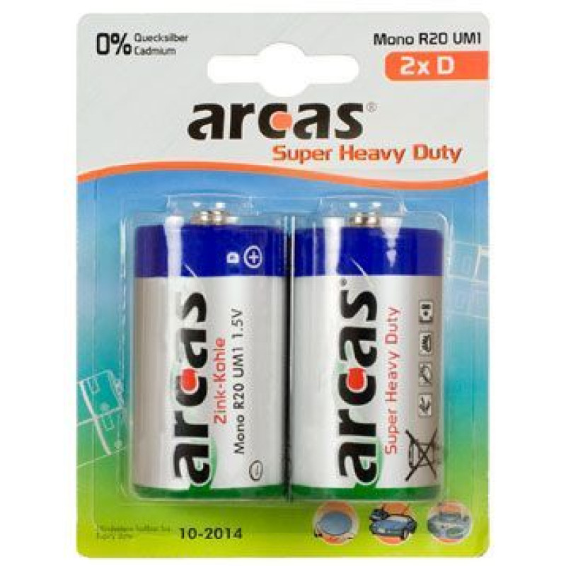 Arcas Cita datorprece Arcas  D/R20, Super Heavy Duty, 2 pc(s)