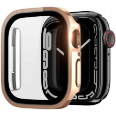 Dux Ducis Ekrāna aizsardzība Dux Ducis  Hamo Apple Watch Series 7/8/9 Case (PC) 45MM Rose Gold