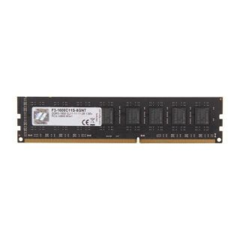 G.skill Operatīv atmiņa DDR4 G.Skill  MEMORY DIMM 8GB PC12800 DDR3/F3-1600C11S-8GNT