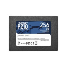 Patriot Cietais disks SSD Patriot  SSD||P210|256GB|SATA 3.0|Write speed 400 MBytes/sec|Read speed 500 MBytes/sec|2,5