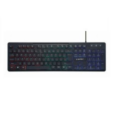 Gembird Datora tastatūra Gembird  KEYBOARD MULTIMEDIA USB ENG/BLACK KB-UML3-02