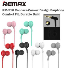 Remax Vadu austiņas Remax Universal Earphone RM-510 Universal 3,5mm Grey