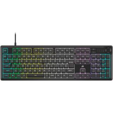 Corsair Datora tastatūra Corsair  K55 CORE RGB | Gaming keyboard | Wired | NA | Black | USB 2.0 Type-A