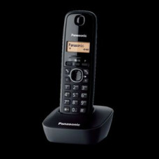 Panasonic Telefona aparāts Panasonic  Cordless KX-TG1611FXH Black, Caller ID, Wireless connection, Phonebook capacity 50 entries, Built-in display,