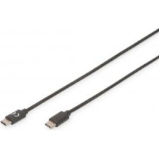 Digitus Kabelis Digitus  USB Type-C Connection Cable AK-300138-030-S USB Male 2.0 (Type C), USB Male 2.0 (Type C), Black, 3 m