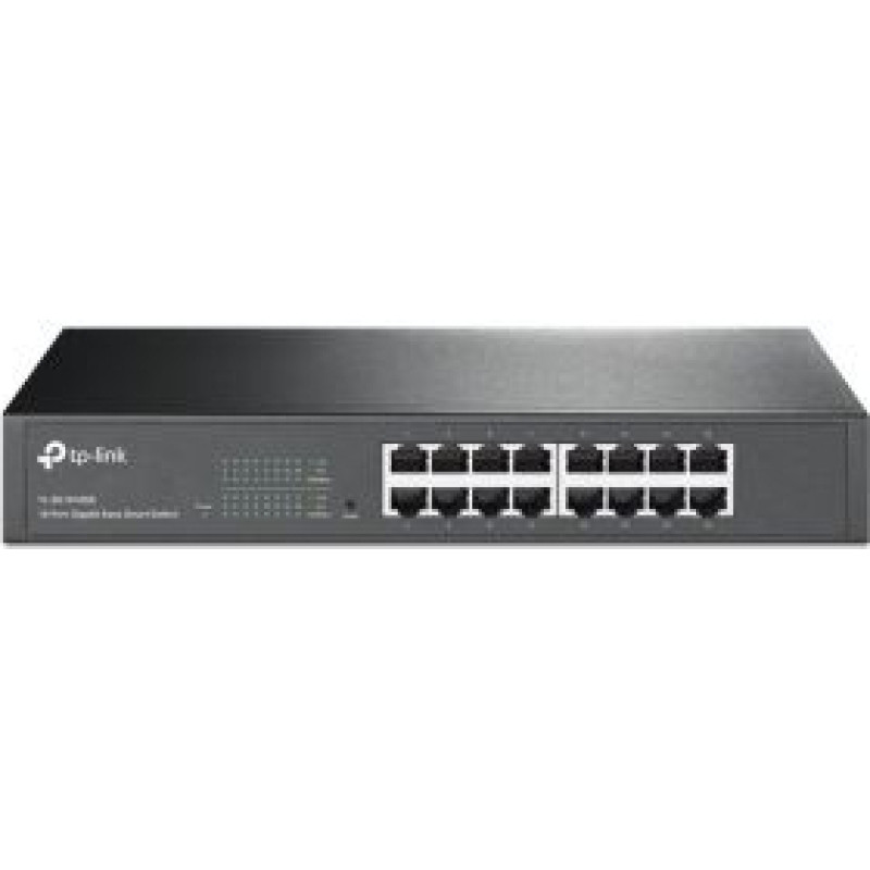 Tp-Link Serveru  - Citi piederumi TP-Link  Switch TL-SG1016DE Web Managed, Rackmountable, 1 Gbps (RJ-45) ports quantity 16