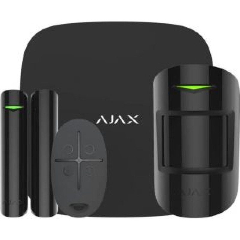 Ajax Serveru  - Citi piederumi AJAX  ALARM SECURITY STARTERKIT/BLACK 38169