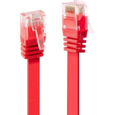 Lindy Nevadāms centrmezgls LINDY  CABLE CAT6 U/UTP 5M/RED 47514