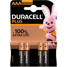 Duracell Cita datorprece Duracell  Plus MN2400 AAA, Alkaline, 4 pc(s)