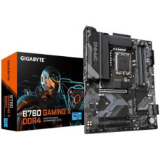 Gigabyte Pamatplate Intel procesorsiem Gigabyte  Mainboard||Intel B760 Express|LGA1700|ATX|Memory DDR4|Memory slots 4|2xPCI-Express 3.0 16x|1xPCI-Express 4.0 16x|3xM.2|1xHDMI|1xDisplayPort|5xUSB 2.0|3xUSB 3.0|1xRJ45|6xAudio port|B760GAMINGXDDR4