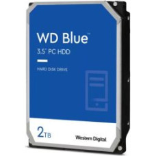 Western Digital Cietais disks HDD Western Digital  HDD||Blue|2TB|SATA 3.0|256 MB|7200 rpm|3,5