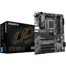 Gigabyte Pamatplate Intel procesorsiem Gigabyte  B760 DS3H AX 1.x M/B Processor family Intel, Processor socket  LGA1700, DDR5 DIMM, Memory slots 4, Supported hard disk drive interfaces 	SATA, M.2, Number of SATA connectors 4, Chipset Intel B760 Express, A