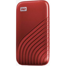 Western Digital Cietais disks SSD Western Digital  External SSD||My Passport|500GB|USB-C|Write speed 1000 MBytes/sec|Read speed 1050 MBytes/sec|Proprietary|WDBAGF5000ARD-WESN