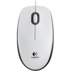 Logitech Datora pele Logitech  MOUSE USB OPTICAL M100/WHITE 910-006764