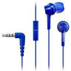 Panasonic Bezvadu austiņas Panasonic  Canal type RP-TCM115E-A Wired, In-ear, Microphone, 3.5 mm, Blue