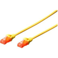 Digitus Parveidotājs Digitus  Patch cord | CAT 6 U-UTP | AWG 26/7 | Cable length: 2 m | Yellow