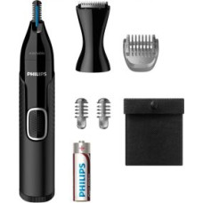 Philips Matu trimmeris Philips  Nose, Ear, Eyebrow and Detail Hair Trimmer NT5650/16 Black