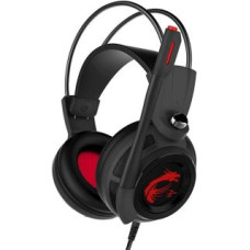 MSI Bezvadu austiņas MSI  DS502 Gaming Headset, Wired, Black/Red