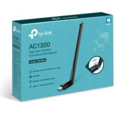 Tp-Link Cita datorprece TP-Link  Dual Band USB Adapter Archer T3U Plus 2.4GHz/5GHz, 802.11ac, AC1300, External Antenna, MU-MIMO Technology