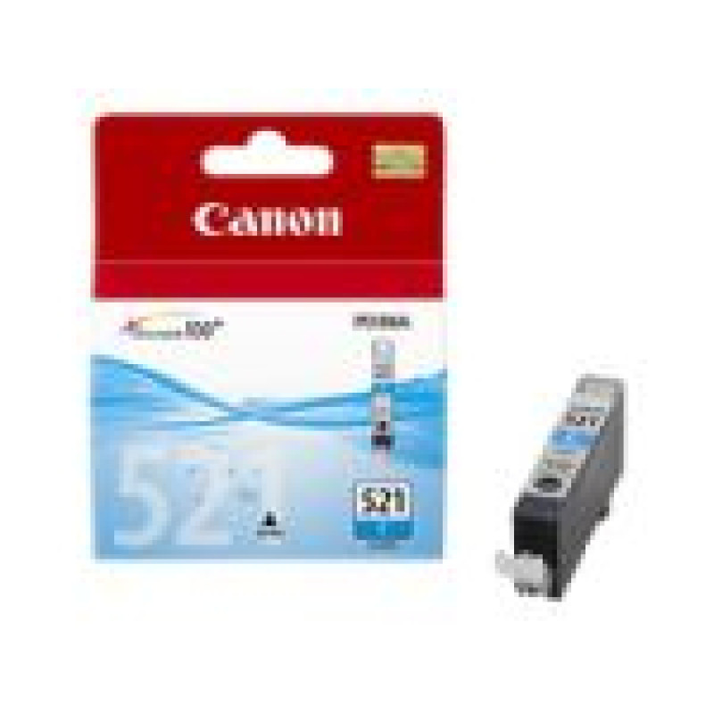 Canon Aksesuāri un izejmateriāli Canon  CLI-521C ink cartridge cyan