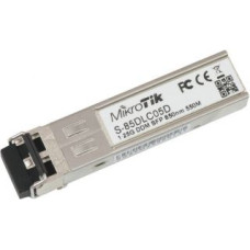 Mikrotik Serveru  - Citi piederumi Mikrotik  S-85DLC05D SFP, Multi-Mode Fiber, Dual LC, 10/100/1000 Mbit/s, Wavelength 850 nm, Maximum transfer distance 550 m, -40 to 70C