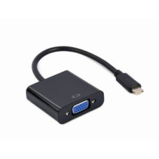 Cablexpert Parveidotājs Cablexpert  USB Type-C to VGA adapter cable 	A-CM-VGAF-01 0.15 m, Black, USB Type-C