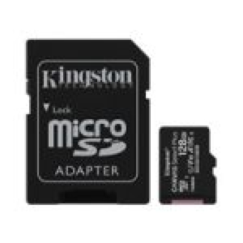 Kingston Atmiņas kartes Kingston  microSDXC Canvas Select Plus 128GB 100R Class 10 UHS-I