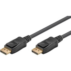 Goobay Monitoru piederums Goobay  DisplayPort connector cable 2.0 58534 Black, DP to DP, 2 m