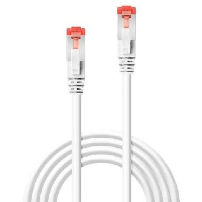 Lindy Nevadāms centrmezgls LINDY  CABLE CAT6 S/FTP 2M/WHITE 47384