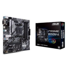 Asus Pamatplate AMD procesorsiem Asus  Mainboard||AMD B550|SAM4|MicroATX|Memory DDR4|Memory slots 4|2xPCI-Express 3.0 1x|1xPCI-Express 4.0 16x|2xM.2|1x15pin D-sub|1xDVI-D|1xHDMI|6xUSB 3.2|1xPS/2|1xRJ45|3xAudio port|PRIMEB550M-A