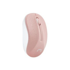 Natec Datora pele Natec  Mouse, Toucan, Wireless, 1600 DPI, Optical, Pink-White