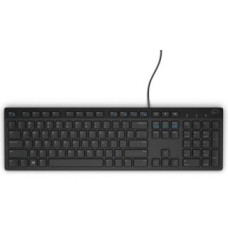 Dell Datora tastatūra Dell  Keyboard KB216 Multimedia, Wired, NORD, Black