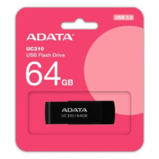 Adata Zibatmiņa ADATA  UC310 64GB USB Flash Drive, Black