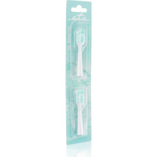 ETA Zobu birste ETA  Toothbrush replacement  for 0709 Heads, For adults, Number of brush heads included 2, White