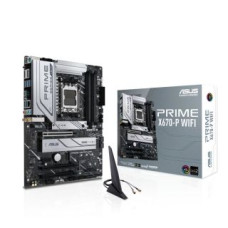 Asus Pamatplate Intel procesorsiem Asus  PRIME X670-P WIFI Processor family AMD, Processor socket AM5, DDR5 DIMM, Memory slots 4, Supported hard disk drive interfaces 	SATA, M.2, Number of SATA connectors 6, Chipset  AMD X670, ATX