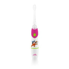 ETA Zobu birste ETA  SONETIC Toothbrush  071090010 Battery operated, For kids, Number of brush heads included 2, Sonic technology, White/ pink