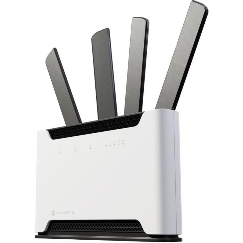 Mikrotik Rūteris Mikrotik  Wireless Router||Wireless Router|Wi-Fi 6|IEEE 802.11a/b/g|IEEE 802.11n|IEEE 802.11ac|IEEE 802.11ax|USB 2.0|4x10/100/1000M|1x2.5GbE|S53UGM5HAXD2HAXDTC&RG502Q