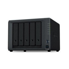 Synology Zibatmiņa Synology  DiskStation DS1522+ 5-bay R1600, Processor frequency 2.6 GHz, 8 GB, DDR4, 4x RJ-45 1GbE LAN; 2x USB 3.2 Gen 1; 2x eSATA, 2x Fans 92 mm x 92 mm. Fan Speed Mode:	Full-Speed Mode, Cool Mode, Quiet Mode